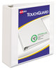 A Picture of product AVE-17144 Avery® TouchGuard™ Protection Heavy-Duty View Binders with Slant Rings 3 3" Capacity, 11 x 8.5, White
