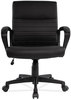 A Picture of product ALE-BC42B19 Alera® Breich Series Manager Chair Supports Up to 275 lbs, 16.73" 20.39" Seat Height, Black Seat/Back, Base