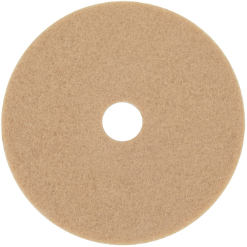 3M™ Ultra High-Speed Burnishing Floor Pads 3400 20" Diameter, Tan, 5/Carton