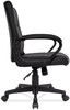 A Picture of product ALE-BC42B19 Alera® Breich Series Manager Chair Supports Up to 275 lbs, 16.73" 20.39" Seat Height, Black Seat/Back, Base