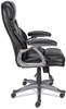 A Picture of product ALE-BN41B19 Alera® Birns Series High-Back Task Chair Supports Up to 250 lb, 18.11" 22.05" Seat Height, Black Seat/Back, Chrome Base