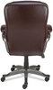 A Picture of product ALE-BN41B59 Alera® Birns Series High-Back Task Chair Supports Up to 250 lb, 18.11" 22.05" Seat Height, Brown Seat/Back, Chrome Base