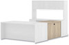 A Picture of product HON-10570LKI1 HON® 10500 Series™ Bridge 47" x 24" 29.5", Kingswood Walnut