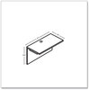 A Picture of product HON-10570PINC HON® 10500 Series™ Bridge 47" x 24" 29.5", Pinnacle