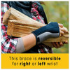 A Picture of product MMM-10770EN FUTURO™ Adjustable Reversible Splint Wrist Brace Fits Wrists 5.5" to 8.5", Black