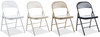 A Picture of product ALE-CA945 Alera® Armless Steel Folding Chair Supports Up to 275 lb, Tan Seat, Back, Base, 4/Carton