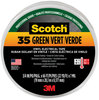 A Picture of product MMM-10851 3M™ Scotch® 35 Vinyl Electrical Color Coding Tape 3" Core, 0.75" x 66 ft, Green