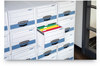 A Picture of product FEL-00302 Bankers Box® STOR/DRAWER® STEEL PLUS™ Extra Space-Savings Storage Drawers 10.5" x 25.25" 5.25", White/Blue, 12/Carton