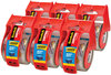 A Picture of product MMM-1426 Scotch® 3850 Heavy-Duty Packaging Tape with Dispenser, 1.5" Core, 1.88" x 66.66 ft, Clear, 6/Pack