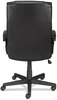 A Picture of product ALE-DB41B19 Alera® Dalibor Series Manager Chair Supports Up to 250 lb, 17.5" 21.3" Seat Height, Black Seat/Back, Base