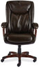 A Picture of product ALE-DN42B19 Alera® Darnick Series Manager Chair Supports Up to 275 lbs, 17.13" 20.12" Seat Height, Brown Seat/Back, Base