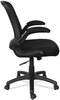 A Picture of product ALE-EBE4217 Alera® EB-E Series Swivel/Tilt Mid-Back Mesh Chair Supports Up to 275 lb, 18.11" 22.04" Seat Height, Black