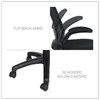 A Picture of product ALE-EBE4217 Alera® EB-E Series Swivel/Tilt Mid-Back Mesh Chair Supports Up to 275 lb, 18.11" 22.04" Seat Height, Black
