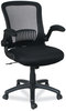 A Picture of product ALE-EBE4217 Alera® EB-E Series Swivel/Tilt Mid-Back Mesh Chair Supports Up to 275 lb, 18.11" 22.04" Seat Height, Black