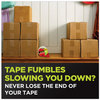 A Picture of product MMM-1456 Scotch® Sure Start Packaging Tape with Dispenser, 1.5" Core, 1.88" x 22.2 yds, Clear, 6/Pack
