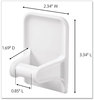 A Picture of product MMM-170092ES Command™ Spray Bottle Holder 2.34w x 1.69d 3.34h, White, 2 Hangers/4 Strips/Pack
