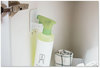 A Picture of product MMM-170092ES Command™ Spray Bottle Holder 2.34w x 1.69d 3.34h, White, 2 Hangers/4 Strips/Pack