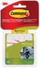 A Picture of product MMM-17024VP Command™ Poster Strips Value Pack, Removable, Holds Up to 1 lb, 0.63 x 1.75, White, 48/Pack