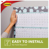 A Picture of product MMM-17024CABPK Command™ Poster Strips Removable, Holds Up to 1 lb per Pair, 0.63 x 1.75, White, 4/Pack, 100 Packs/Carton
