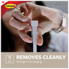 A Picture of product MMM-17034MB2ES Command™ Decorative Hooks Medium, Plastic, Matte Black, 3 lb Capacity, 2 and 4 Strips/Pack