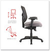 A Picture of product ALE-EL42BME40B Alera® Elusion™ Series Mesh Mid-Back Swivel/Tilt Chair Supports Up to 275 lb, 17.9" 21.8" Seat Height, Gray
