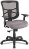 A Picture of product ALE-EL42BME40B Alera® Elusion™ Series Mesh Mid-Back Swivel/Tilt Chair Supports Up to 275 lb, 17.9" 21.8" Seat Height, Gray