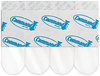 A Picture of product MMM-17081CABPK Command™ Designer Hooks General Purpose Medium, Plastic, White, 3 lb Capacity, 50 and Strips/Carton