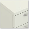 A Picture of product HON-15923ALLOFT HON® Flagship® Mobile Pedestal Left or Right, 2-Drawers: Box/File, Letter, Loft, 15" x 22.88" 22", Ships in 7-10 Business Days