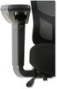 A Picture of product ALE-ELT4214F Alera® Elusion® II Series Mesh Mid-Back Swivel/Tilt Chair with Adjustable Arms Supports 275lb, 17.51" to 21.06" Seat Height, Black