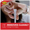 A Picture of product MMM-17081CABPK Command™ Designer Hooks General Purpose Medium, Plastic, White, 3 lb Capacity, 50 and Strips/Carton