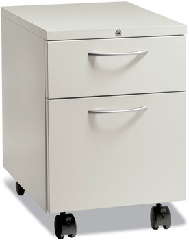 HON® Flagship® Mobile Pedestal Left or Right, 2-Drawers: Box/File, Letter, Loft, 15" x 22.88" 22", Ships in 7-10 Business Days