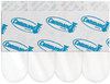 A Picture of product MMM-17091CLRCABP Command™ Clear Hooks and Strips Medium, Plastic, 2 lb Capacity, 50 with Adhesive Strips/Carton