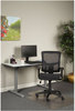 A Picture of product ALE-ELT4218S Alera® Elusion® II Series Suspension Mesh Mid-Back Synchro with Seat Slide Chair Supports 275 lb, 16.34" to 20.35" Black
