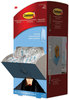 A Picture of product MMM-17091CLRCABP Command™ Clear Hooks and Strips Medium, Plastic, 2 lb Capacity, 50 with Adhesive Strips/Carton