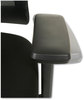 A Picture of product ALE-ELT4218S Alera® Elusion® II Series Suspension Mesh Mid-Back Synchro with Seat Slide Chair Supports 275 lb, 16.34" to 20.35" Black