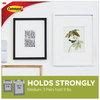 A Picture of product MMM-17201CABPK Command™ Picture Hanging Strips Cabinet Pack, Removable, Holds Up to 6 lbs per Pair, 0.75 x 2.75, White, 4/Set, 50 Sets/Carton