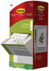 A Picture of product MMM-17201CABPK Command™ Picture Hanging Strips Cabinet Pack, Removable, Holds Up to 6 lbs per Pair, 0.75 x 2.75, White, 4/Set, 50 Sets/Carton