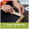 A Picture of product MMM-17206 Command™ Picture Hanging Strips Removable, Holds Up to 4 lbs per Pair, 0.5 x 3.63, White, Pairs/Pack