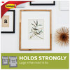 A Picture of product MMM-17206 Command™ Picture Hanging Strips Removable, Holds Up to 4 lbs per Pair, 0.5 x 3.63, White, Pairs/Pack