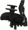 A Picture of product ALE-ET4017 Alera® Etros Series Mesh Mid-Back Petite Multifunction Chair Supports Up to 275 lb, 17.16" 20.86" Seat Height, Black