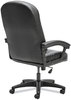 A Picture of product HON-2095HPWST11T HON® Pillow-Soft® 2090 Series Executive High-Back Swivel/Tilt Chair Supports Up to 250 lb, 16" 21" Seat Height, Black