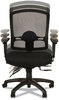 A Picture of product ALE-ET4217 Alera® Etros Series Mid-Back Multifunction with Seat Slide Chair Supports Up to 275 lb, 17.83" 21.45" Height, Black