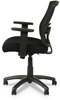 A Picture of product ALE-ET42ME10B Alera® Etros Series Mesh Mid-Back Chair Supports Up to 275 lb, 18.03" 21.96" Seat Height, Black