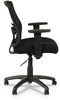 A Picture of product ALE-ET42ME10B Alera® Etros Series Mesh Mid-Back Chair Supports Up to 275 lb, 18.03" 21.96" Seat Height, Black