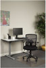 A Picture of product ALE-ET42ME10B Alera® Etros Series Mesh Mid-Back Chair Supports Up to 275 lb, 18.03" 21.96" Seat Height, Black