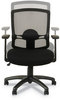 A Picture of product ALE-ET42ME10B Alera® Etros Series Mesh Mid-Back Chair Supports Up to 275 lb, 18.03" 21.96" Seat Height, Black
