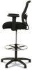 A Picture of product ALE-ET4614 Alera® Etros Series Mesh Stool Supports Up to 275 lb, 25.19" 35.23" Seat Height, Black