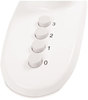 A Picture of product ALE-FAN122W Alera® 12" 3-Speed Oscillating Desk Fan Plastic, White