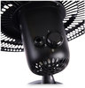 A Picture of product ALE-FANP16B Alera® 16" 3-Speed Oscillating Pedestal Fan Stand Metal, Plastic, Black
