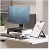 A Picture of product FEL-21106 Fellowes® Non-Magnetic Desktop Copyholder Letter-Size 125 Sheet Capacity, Plastic, Black